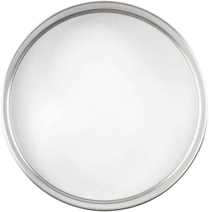 Tablecraft Fine Mesh Sieve Strainer, 10-Inch Round Durable Stainless Steel Flour Filtering, Comfortable Handle, Baking, Food Prep and Cooking Tool for Foodservice, Restaurant and Home Use, 2" Deep