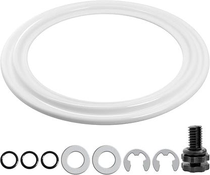 2Pcs Diaphragm Gasket, Fits Hayward Perflex DECX5000G,EC40AC,EC50,EC50C,EC50A,EC50AC Series Extended DE Filter,W/ECX1014A Bump Shaft Kit ECX1011 ECX9611246 ECX1014, Part NO. HAY-051-1507,EC-50C,EC-40C
