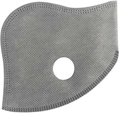 30 Pcs Activated Carbon Face Filters Anti Dust Replacements Parts for Most Sport Bicycle Cycling Mask Filters with 8 Exhaust Breathing Valves Replacement