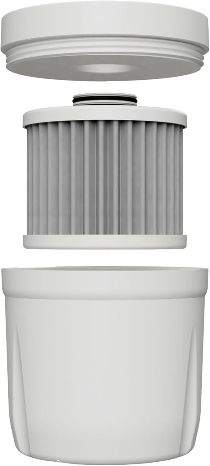 Epic Water Filters Pure REPLACEMENT Compatible with Epic Pure Water Pitcher/Removes Fluoride, Lead, Forever Chemicals, Heavy Metals, Industrial Pollutants/Filters 100 Gallons (1, Pure XP)