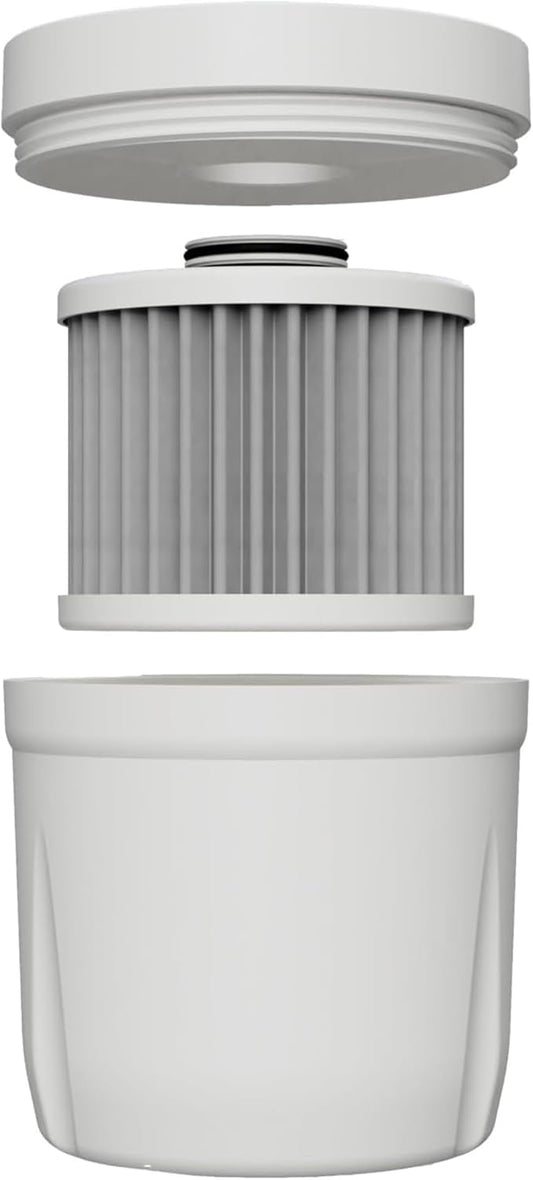 Epic Water Filters Pure REPLACEMENT Compatible with Epic Pure Water Pitcher/Removes Fluoride, Lead, Forever Chemicals, Heavy Metals, Industrial Pollutants/Filters 100 Gallons (1, Pure XP)