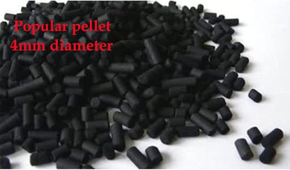 6 lbs Bulk Carbon Charcoal Filter Media Pellets for Aquarium Fish Tanks