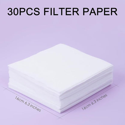 Rechargeable Nail Dust Collector Nail Tech, Compact Vacuum Fan Dust Collector for Nails, Cordless Dust Suction Machine Manicure Pedicure Tool for Acrylic Nail Polishing, 30PCS Filter Papers