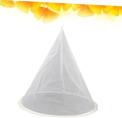 SECFOU 2pcs Fine Gauze Mesh Honey Strainer Filter Net for Kitchen Use for Homemade Honey Drinks and Filtering Waste Reusable and Easy to Clean