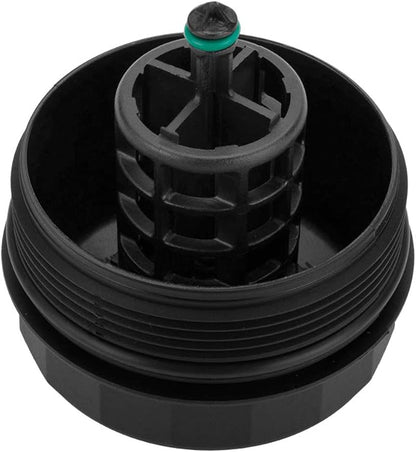 Oil Filter Housing Cover Cap For BMW 323I 525I 128I 325XI 328XI 330XI 335XI 525XI 528XI 530XI 535XI 740LI X3 X5 X6 OEM# 11427525334