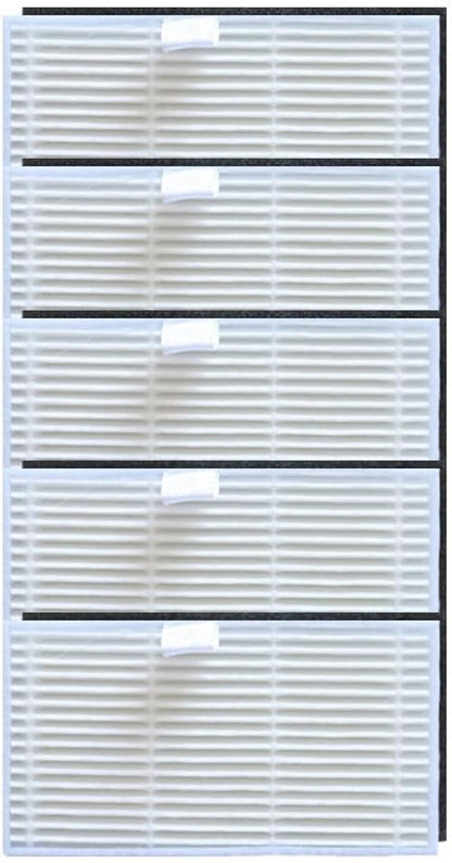 Washable HEPA Filters For Uninell UR3 Robot Vacuum Cleaner, Filter Paper Captures Fine Dust, Sturdy And Long-Lasting, Helps Keep Air Fresh And Floors Hygienic(5 PACK)