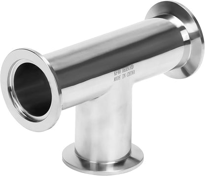 DERNORD KF-40 Tee 3 way Vacuum Fittings Stainless Steel 304 Pipe Fittings