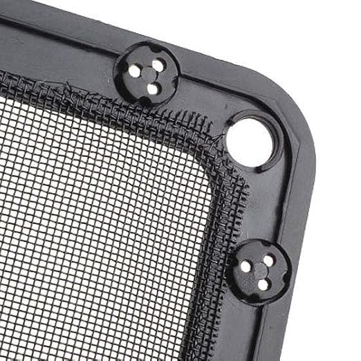 SilverStone Technology SST-FF141B 140mm Ultra Fine Fan Filter with Magnet Cooling