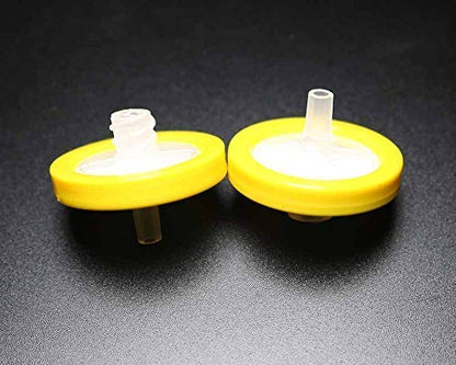 LINKTOR Syringe Filter PES (Polyethersulfone) Hydrophilic Filtration, General Luer Taper 25mm Diameter 0.22 um Pore Size Non Sterile, Pack of 20 (Pack of 20, 0.22μm PES)