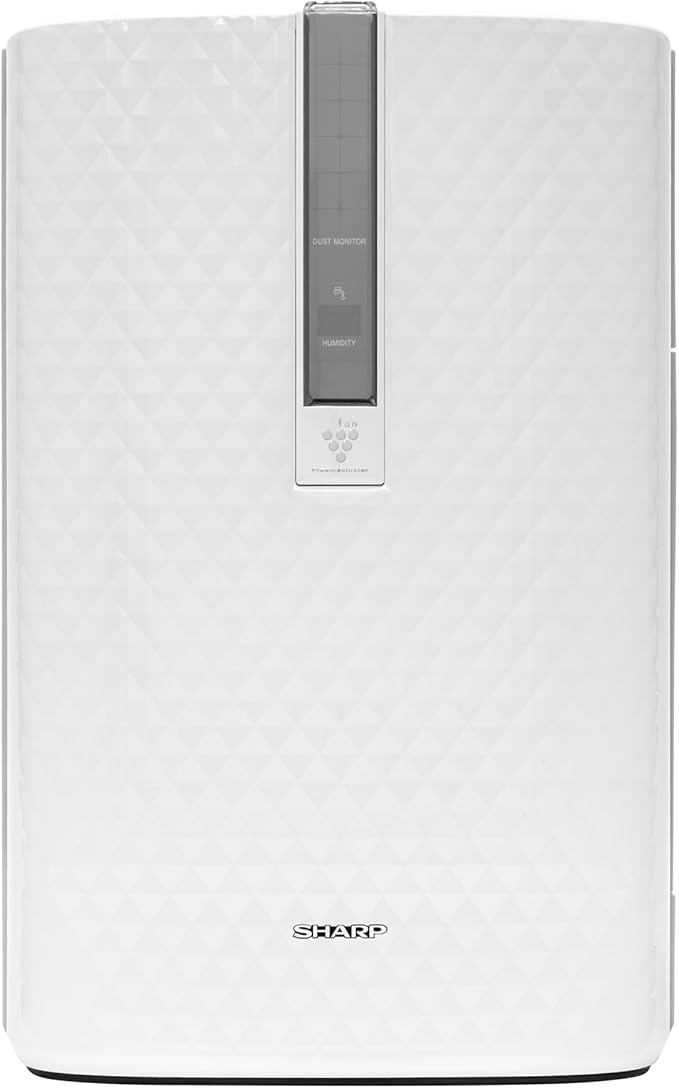 SHARP Air Purifier with Humidifier Combo – Covers up to 1,230 sqft in one hour, True HEPA Filter Air Purifier for Medium Rooms, Home Nursery, Dust, Smoke, Pollen - KC850U