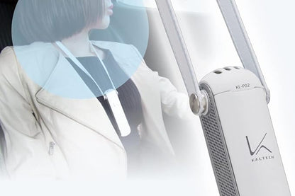 MY AIR KL-P02UX White (2nd Gen) Rechargeable Photocatalytic Air Purifier w/Pollen Filter, Made in Japan, Washable Filter, For Allergen, Viruses, Pollen, Pet Allergy, Tested w/Universities in Japan