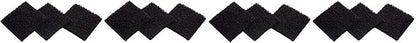 CFS – Pack of 12, Premium Activated Carbon Filters for Kitchen Compost Collector Compatible with Exaco ECO 2500 Models – Fresh & Filtered Air for Indoor – Charcoal Air Filter Sheet – 3.5" x 3.5"