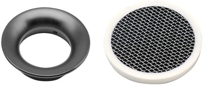 Carburetor Velocity Stack Air Filter Cleaner 55mm Modified Alloy with Sponge Filter Steel Mesh for PWK32-34mm Shortest Fast Intake Suggest Small Displacement (Titan New,55mm)