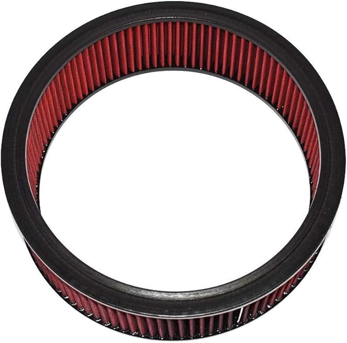 A-Team Performance 14x4 Air Filter Element - - 14" x 4", Round High Flow Performance High Flow Filter - Washable & Reusable Media