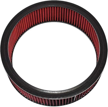 A-Team Performance 14x4 Air Filter Element - - 14" x 4", Round High Flow Performance High Flow Filter - Washable & Reusable Media