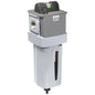 Parker Hannifin P33FA96DSAN Series P33F Aluminum Standard Coalescing and Adsorber Filter, 0.01 µ Element with DPI, Metal Bowl with Sight Gauge, Auto Drain, No Mounting Bracket, 3/4" NPT Port Size