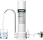 Vortopt Countertop Water Filter F8-Faucet Filtration System for Kitchen Sink,Reduces 99% Chlorine,Heavy Metals,Bad Odors,Includes 1 Filter.