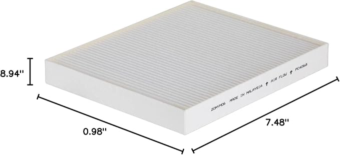 PG Cabin Air Filter PC4068 | Fits 2011-2019 Ford Explorer, 2009-2019 Taurus, Flex, 2019-2023 Chevrolet Aveo, 2013-2019 Ford Police Interceptor Utility, 2010-2016 Lincoln MKS
