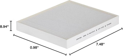 PG Cabin Air Filter PC4068 | Fits 2011-2019 Ford Explorer, 2009-2019 Taurus, Flex, 2019-2023 Chevrolet Aveo, 2013-2019 Ford Police Interceptor Utility, 2010-2016 Lincoln MKS
