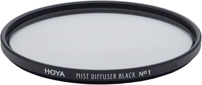 Hoya 67mm Mist Filter Black Diffuser No. 1 - Black Mist Filter for Camera Lenses - Soft Diffusion Effect for Portrait Photography & Cinematic Look, Reduces Contrast & Softens Wrinkles