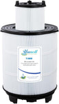 Pool Filter S8M150 Sta-Rate System 3 170147 Pentair Modular Media 450 25022-0203s-25021-0202s Inner and Outer Cartridge Replacement Kit (Black)
