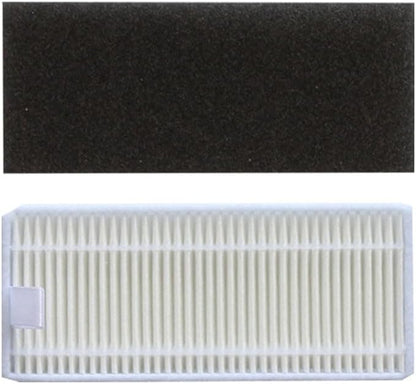 Vacuum Parts For Lefant U180 / M1 / M2 Pro / M2 Plus / LS1 / N3 For OKP K8 / For K7 Robot Vacuum Accessories, 1 Main Roller Brush, 6 Filter Parts, 10 Side Sweeping Brush(17pcs)