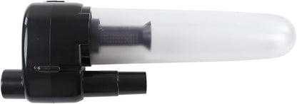 Vacuum Cleaner Filter Dust Collector, ABS Material with 2 Connectors for 32mm and 34.5mm Hoses - Motor Protection, Easy Cleaning, Durable and Lightweight Design
