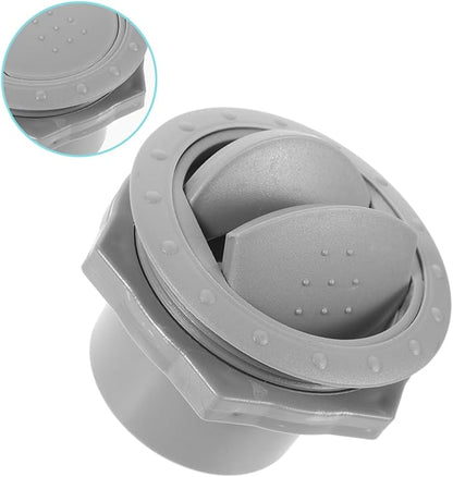 Cabilock 2pcs Air Conditioning Outlet Small Vent Return Adjustable Air Vent Louver Spherical Air Vent Greenhouse Vent Round Vent Foundation Vents Vinyl Soffit Attic Vent Plastic