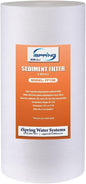 iSpring FP15B Sediment Filter for Whole House Water Filtration Systems, High Capacity 5-Micron Premium PP, 4.5" x 10", White