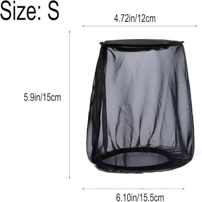 Waterproof Air Filter Rain Sock Dustproof Protective Cover for Harley Davidosn Dyna Sportster Touring Softail Fat Boy Road King Autocar Motorcycle Air Filter Cleaner Kits (S)