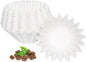 1-2 Cup White Coffee Filters, 100 Count Unbleached Basket Coffee Filter Paper for Miniature Mr Coffee, Small Coffee Maker, Single Serve Coffee Pot, Pour Over Coffee Kit