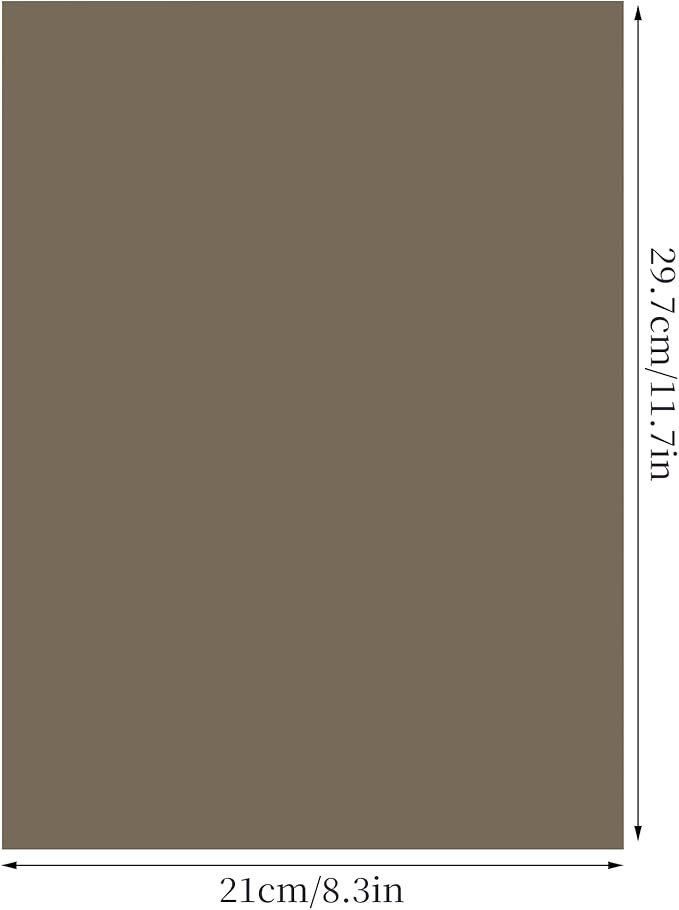 Lystaii 9pcs Gel Light Filter Color Correction Colored Overlays Transparent Color Film Lighting Gel Filter Plastic Sheets Correction 11.7 by 8.3 Inches for Film, Video, Photo, Stage (Tea Black)