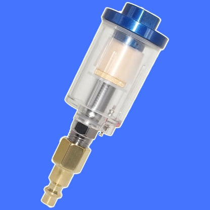 Oil Water Separator for Air Line, 1/4 Inch NPT Inlet and Outlet, Air Compressor Water Separator Filter, Water Separator For Air Compressor Line Dryer 90 PSI (4Pcs)
