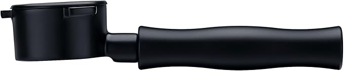 Normcore 54mm Bottomless Naked Portafilter Fits 54mm Breville Sage Machines, Titanium PVD Coating Portafilter Group Head with Black Anodized Aluminum Handle