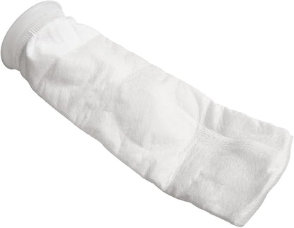 Filter Bag PP Non-Woven for Treatment, 25µm 50µm 100µm 150µm, Reusable Thermal Fixed Wool Monofilament Fabric, White Ø 105 mm x 380 mm(150µm-1pc)