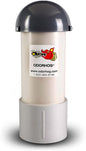 OdorHog Mushroom Cap Vent Stack Pipe Filter 4 Sizes PVC Slip On, Removes Outdoor and Sewer Odor Problems (4.0-inch)
