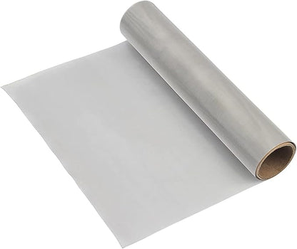 Woven Stainless Steel Wire Mesh, 250 Mesh Durable & Flexible, Fine to Large Mesh, Ideal for Filters, Screens, Rodent & Insect Protection (Silver 0.5x1m)