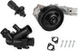 Complete Water Pump Kit with Thermostat Bolts Gaskets for Jaguar F-Pace F-Type Land Rover Range Rover V8 5.0L 2010-2018 LR010801 LR035124