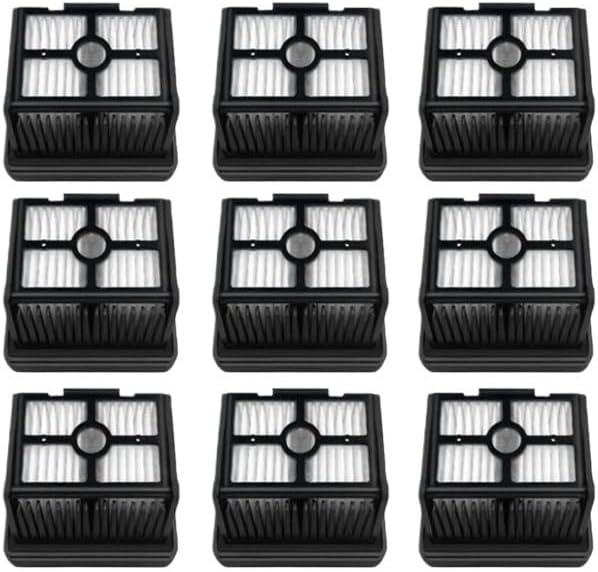 Scrubber Wiper Filter Soft Brush Wet and Dry Vacuum Cleaner Spare Part，Compatible for Dreame， M13 / H13 Accessories(FILTER-9PCS)