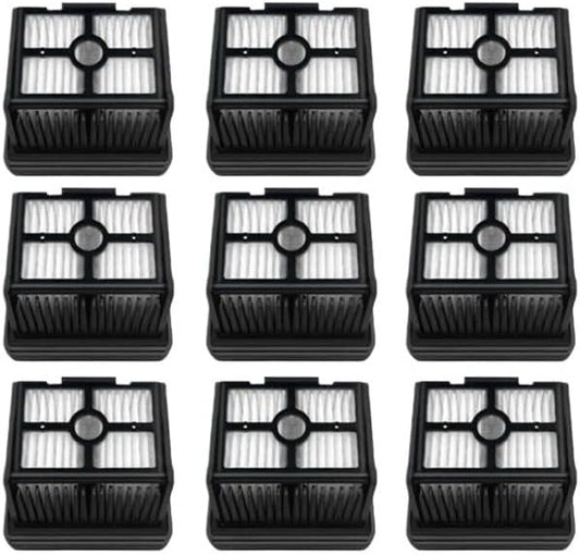 Scrubber Wiper Filter Soft Brush Wet and Dry Vacuum Cleaner Spare Part，Compatible for Dreame， M13 / H13 Accessories(FILTER-9PCS)
