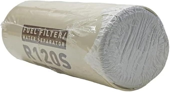 Filter Cartridge R120S - 2 Micron Spin-On Fuel/Water Separator Replacement Element Fits Racor 4120/6120 Series