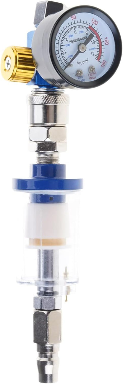 Pneumatics Tool Air Sprayer Paint Oil Water Separator Filter with Pressure Gauge Pressure Regulator Equipment Filter