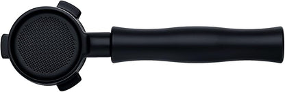 Normcore 54mm Bottomless Naked Portafilter Fits 54mm Breville Sage Machines, Titanium PVD Coating Portafilter Group Head with Black Anodized Aluminum Handle