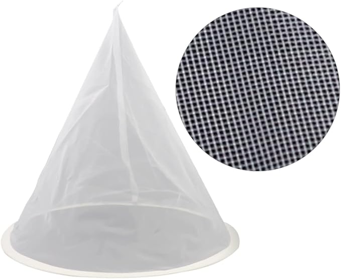 Practical Mesh Honey Strainer Gauze Filter Net Honey Sieve Strainer Reusable Home Kitchen Tools