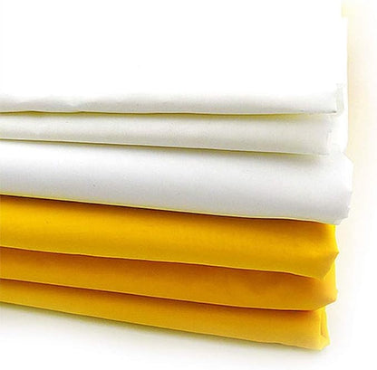 Silk Screen Printing Mesh, 100/110/120/140/160/180/200/250/300Mesh, White Yellow for Screen Printing Machine Equipment Accessories, Filter Painting, Polyester Fabric (160M/64T White)