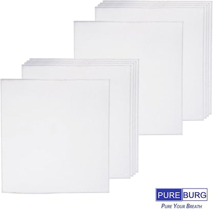 PUREBURG Replacement Pre-Filters Compatible with Samsung Bespoke Cube Air Purifier CFX-H640/AA, 10-Pack Washable Pet Mesh Dust & Hair Filters, Reusable to Extend HEPA Life