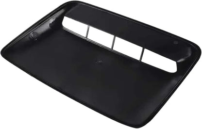 Universal Hood Vent Air Outlet Cover Compatible For Infiniti Compatible Compatible For Mazda And Tesla Hood Scoop Air Flow Intake Vent Cover
