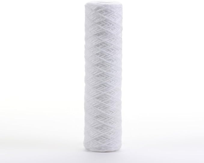 Smart Pack, GE FXWSC Compatible Universal Whole House Sediment String Wound Water Filter Cartridge - 10 micron