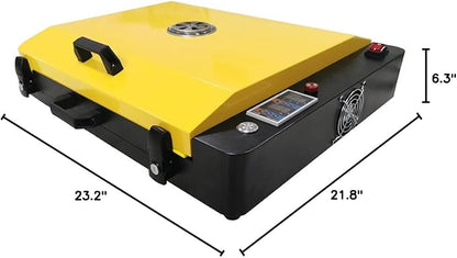 A3 DTF Oven with a Small Filter Direct to Film Transfer Oven 11.8in x 17in With Temperature Control Pro DTF Oven Curing Transfer Film