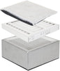 Extract-All Salon Pure Air Revolution Fume Extractor Replacement Filters 1 Pleated Pre-Filter, 1 Primary HEPA Filter, and 1 Disposable Activated Carbon Pad (Pack of 3)